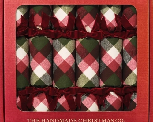 After Dinner Special Woven Winter Christmas Cracker Box Set with Tea and Coffee selection