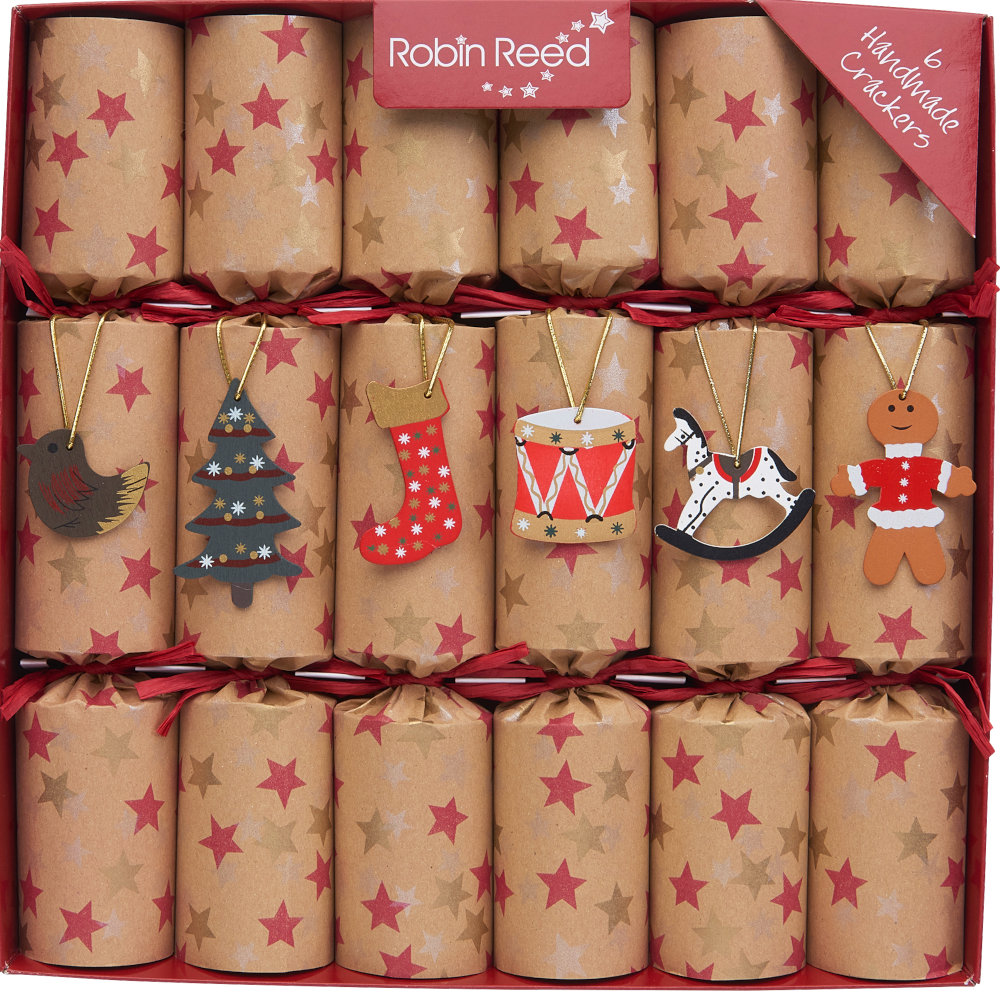 Picture of Christmas Crackers - 6 Christmas Crackers for Children - Make Merry