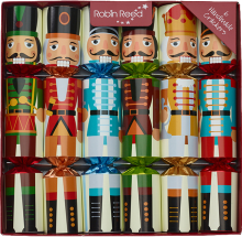 Picture of Christmas Crackers - 6 Classic Christmas Crackers - Nutcracker