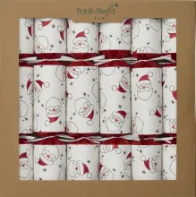Picture of Santa Game cards Christmas Crackers - 6 Christmas Naturally Christmas Crackers - Game cards